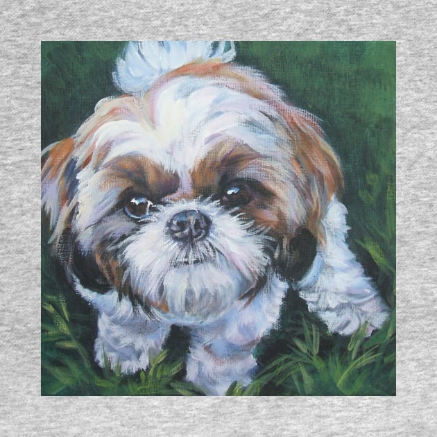 Shih Tzu Fine Art Painting by LASHEPARD